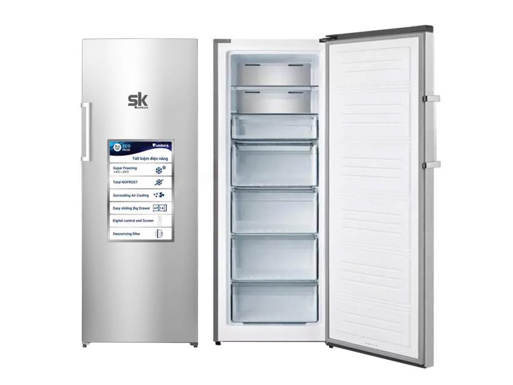 tủ đông đứng sumikura skfu-300hsn