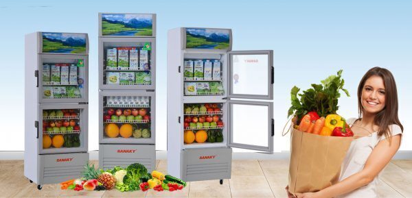 tủ mát sanaky 250 lít vh-258wl