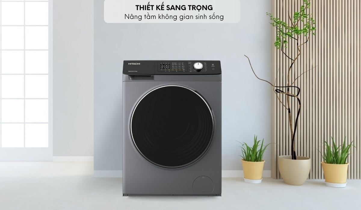 máy giặt sấy hitachi inverter 8.5/5kg bd-d852hvos