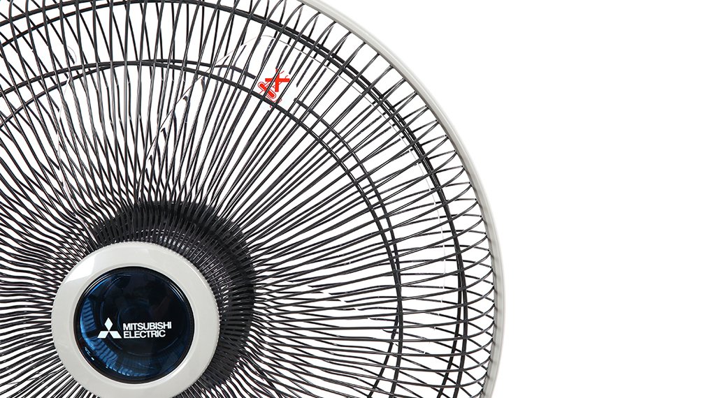 quạt đứng mitsubishi electric 3 cánh lv16-ra sf-gy 47w ( màu xám nhạt )