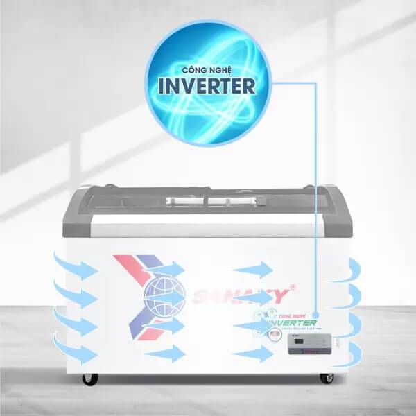 tủ đông inverter sanaky vh-4899k3b 350 lít