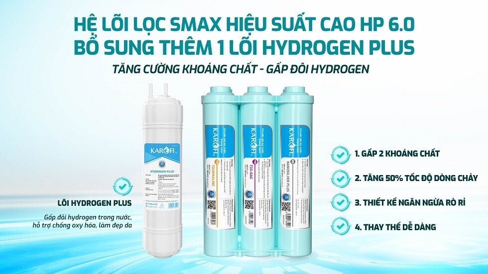 máy lọc nước nóng lạnh karofi kad-m68