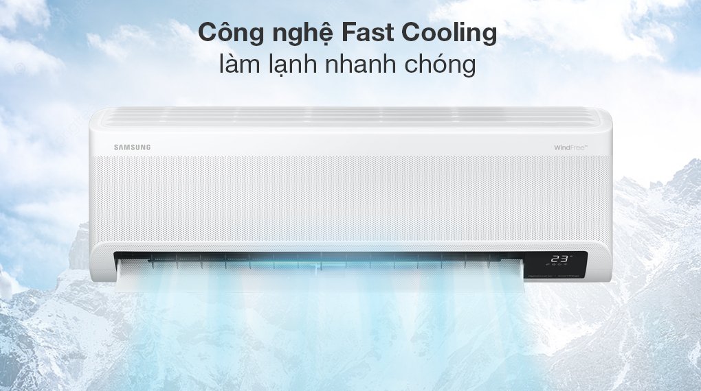 máy lạnh samsung wind-free inverter 2 hp ar18cyfaawknsv