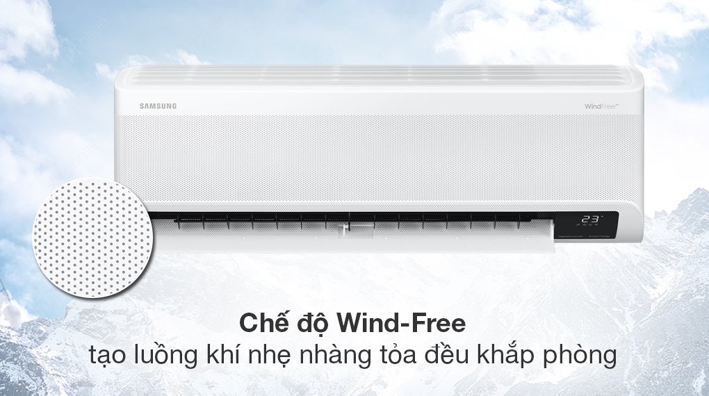 máy lạnh samsung wind-free inverter 2 hp ar18cyfaawknsv
