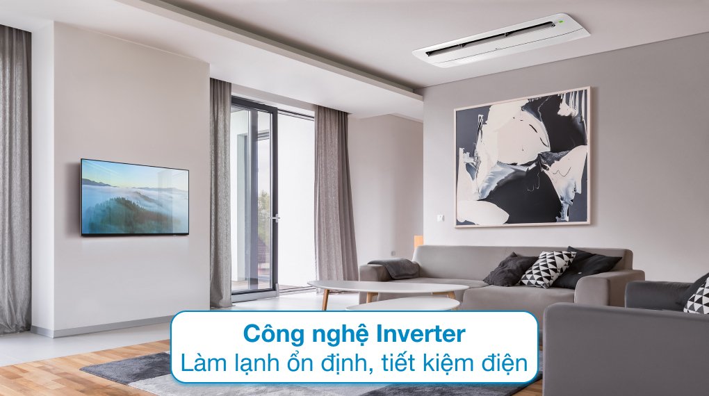 máy lạnh âm trần 1 hướng lg inverter 1.5 hp ztnq12gula0