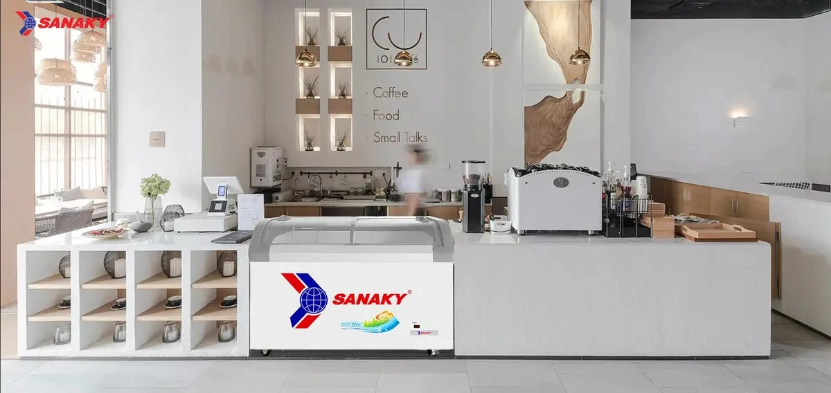 tủ đông trưng bày kem sanaky 280 lít vh-3899kb
