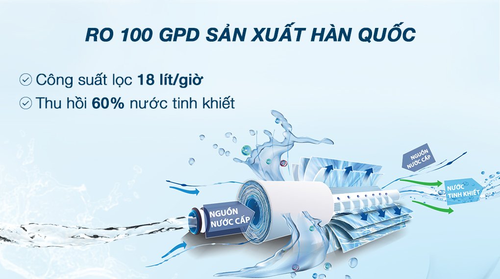 máy lọc nước ro nóng nguội lạnh hydrogen kangaroo kg10a7es 5 lõi