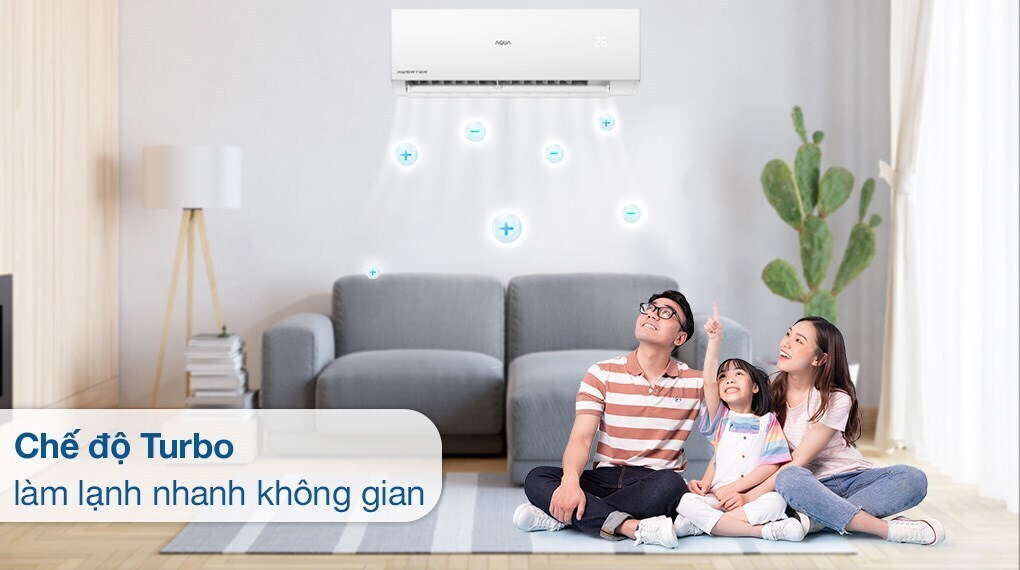 máy lạnh aqua inverter 1 hp aqa-rv10qa2 mới 2024