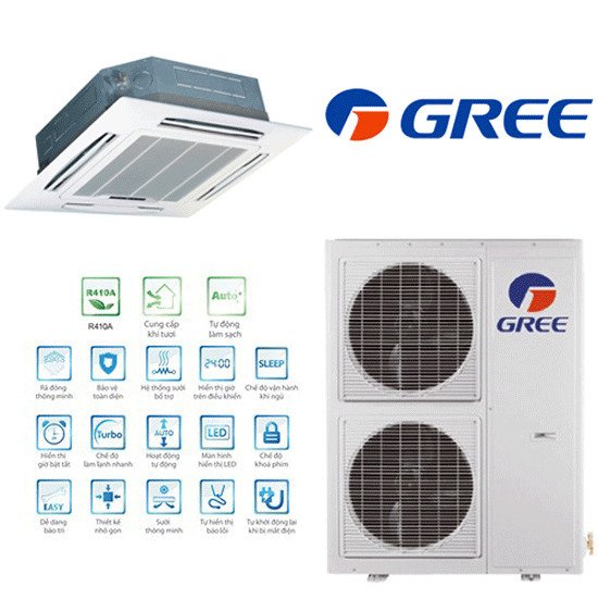 máy lạnh âm trần gree gu71t/a-k tiêu chuẩn 3hp