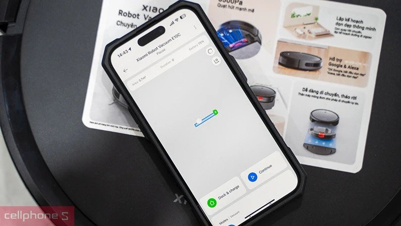 máy hút bụi xiaomi robot vacuum e10c eu