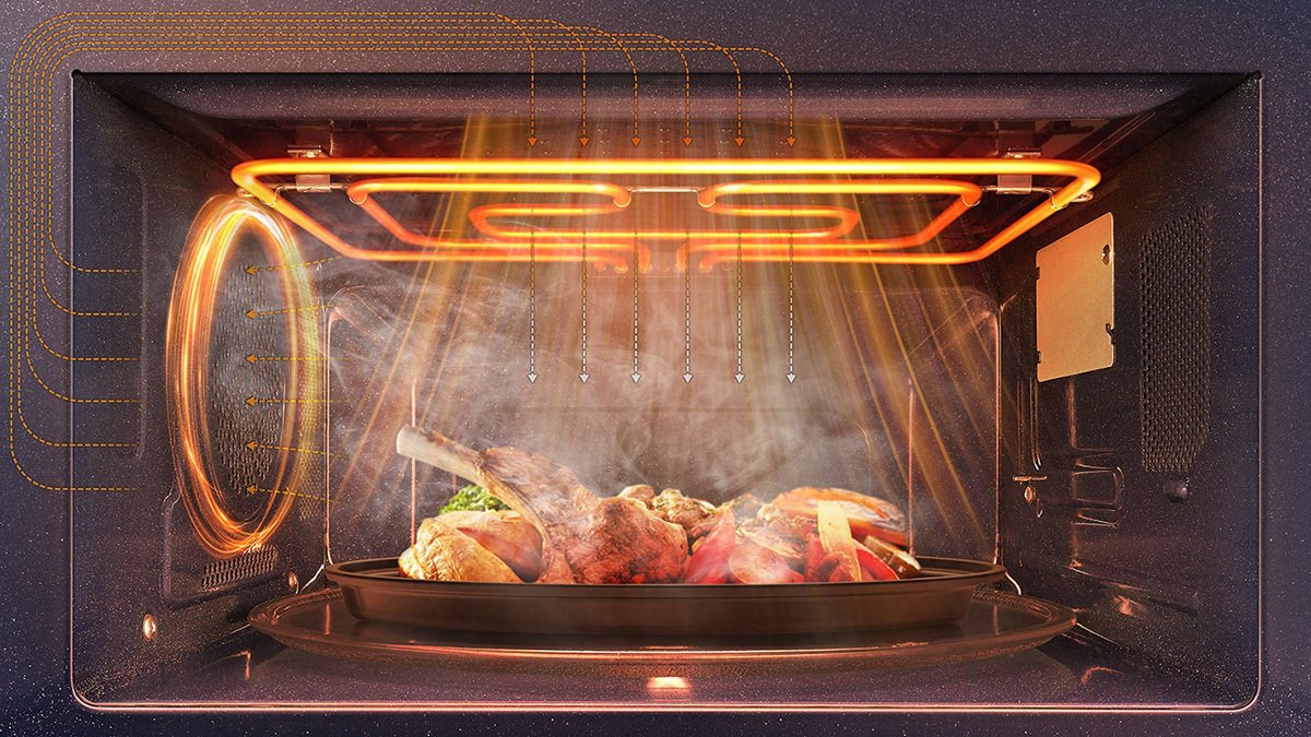 lò vi sóng samsung mc35r8088le/sv 35 lít