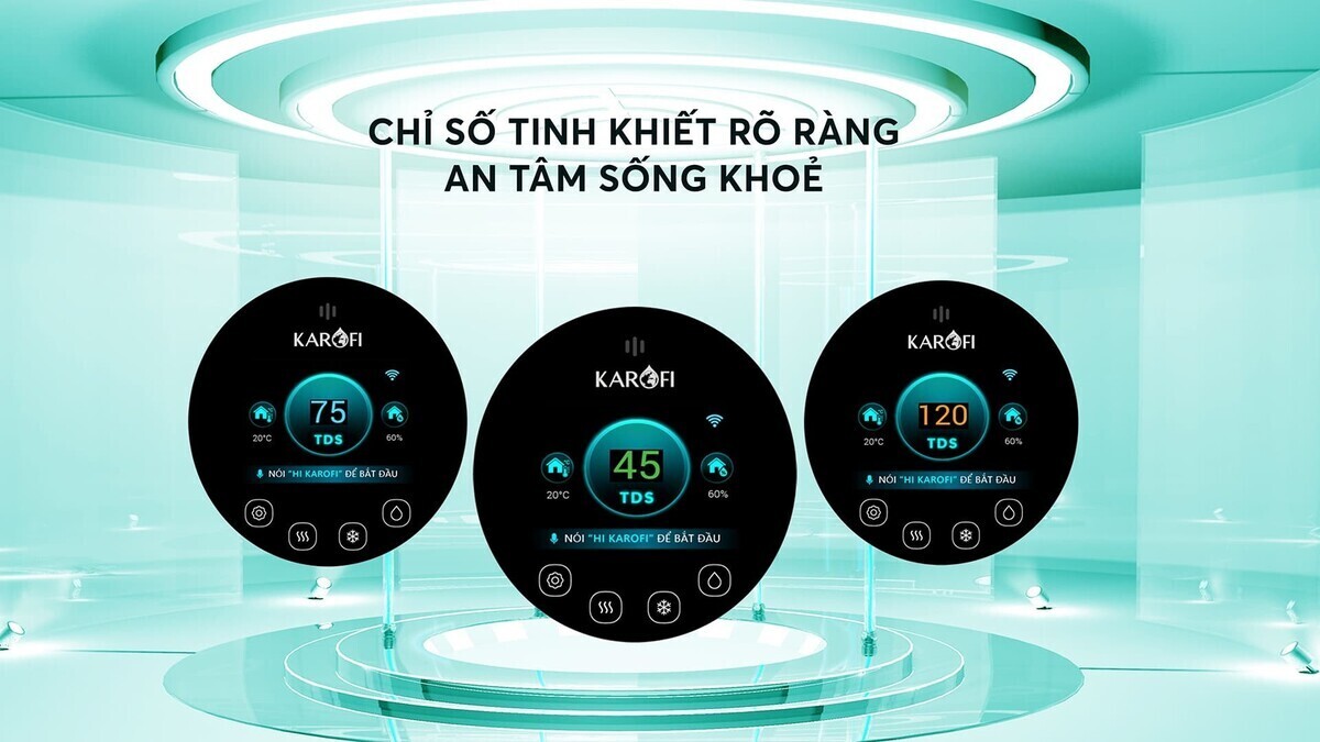 máy lọc nước nóng lạnh karofi kad-n91
