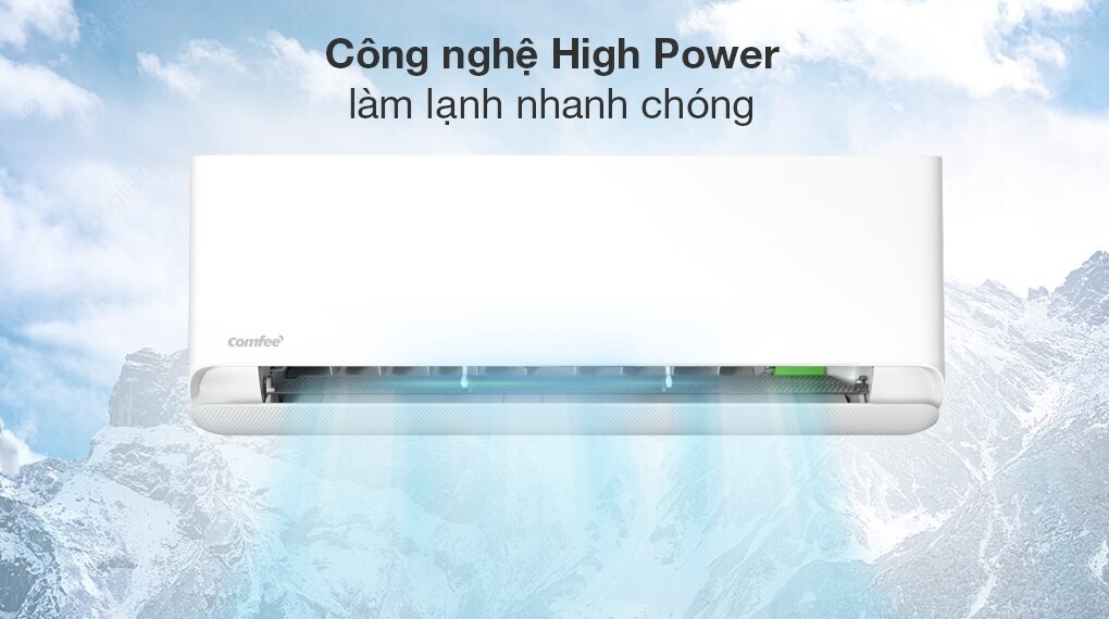 máy lạnh comfee inverter 1 hp cfs-10vcb1