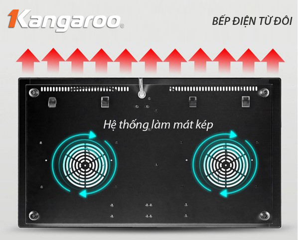 bếp từ đôi kangaroo kg438i