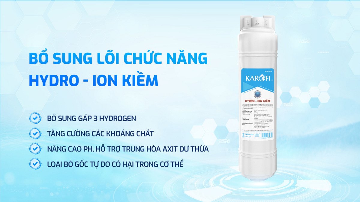 máy lọc nước nóng lạnh karofi kad-d66s pro