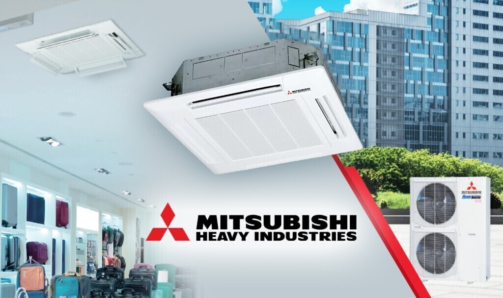 máy lạnh âm trần mitsubishi heavy inverter 3.0 hp fdt71ya-w5