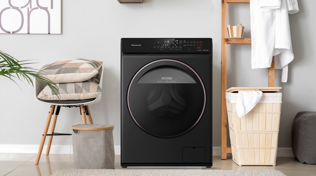 máy giặt panasonic inverter giặt 10 kg - sấy 6 kg na-s106fr1pv