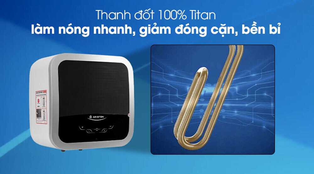 máy nước nóng gián tiếp ariston an2 15 top wifi