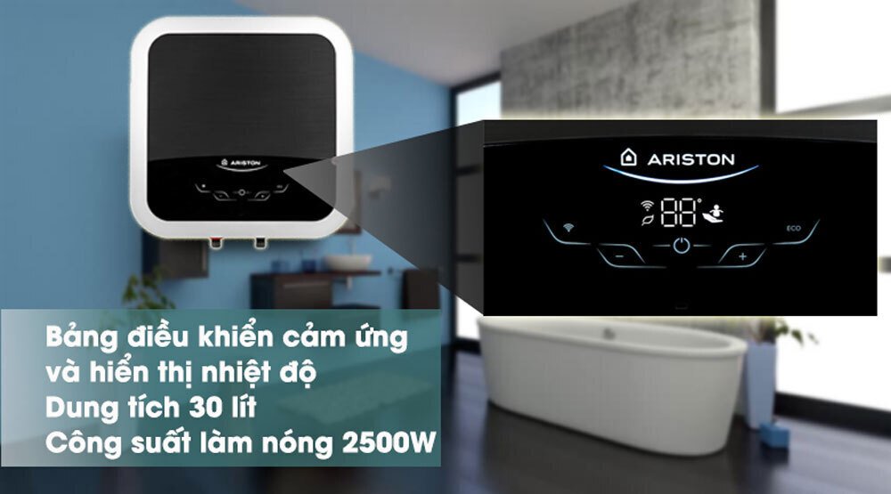máy nước nóng ariston 30 lít an2 30 top wifi