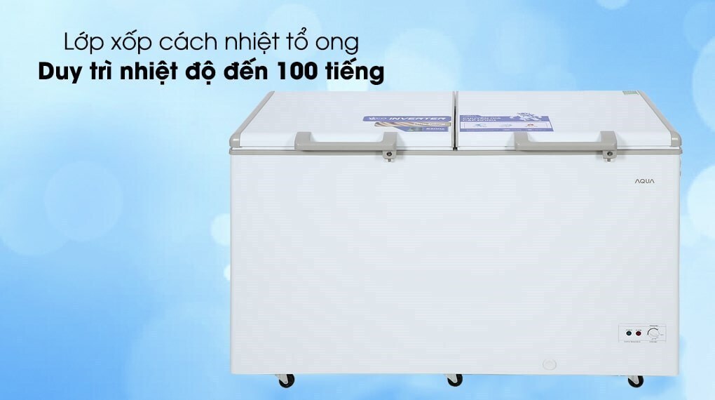 tủ đông aqua inverter 425 lít aqf-c5701e