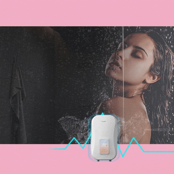 máy tắm nước nóng trực tiếp comfee cwh-45epgpvn(w)-cb