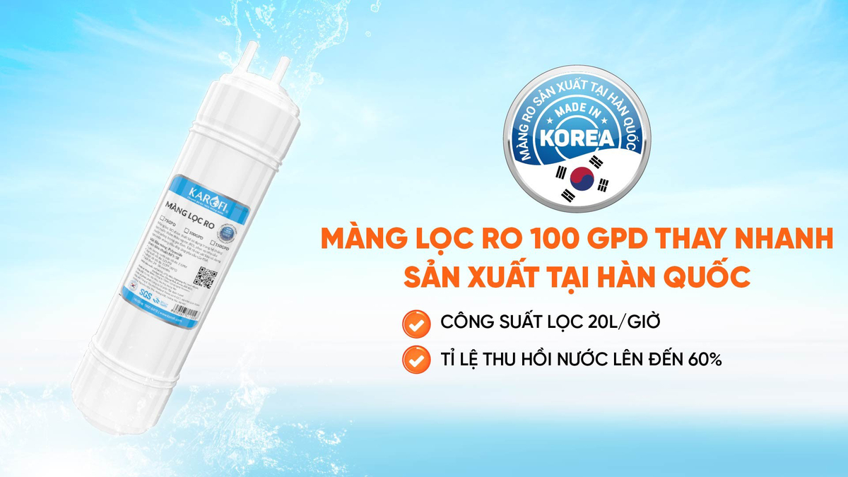 máy lọc nước nóng lạnh karofi 10 cấp lọc livotec 616