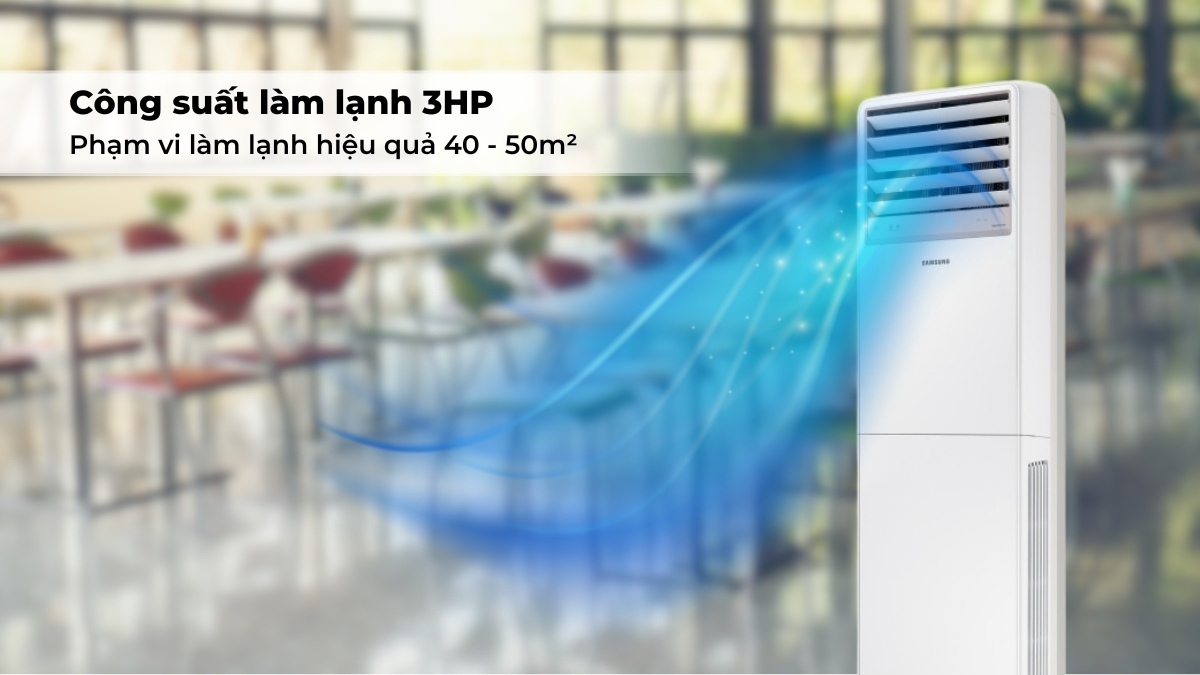 máy lạnh tủ đứng samsung inverter 3 hp ac030bnpdkc/tc