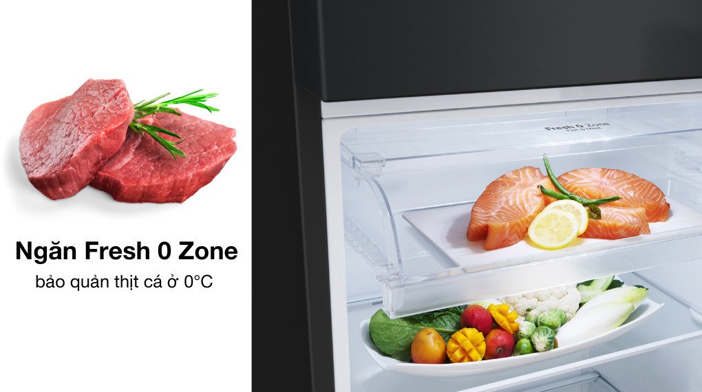 tủ lạnh lg inverter 334 lít ltd33blm