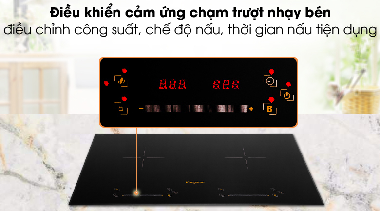 bếp từ đôi kangaroo kg856i