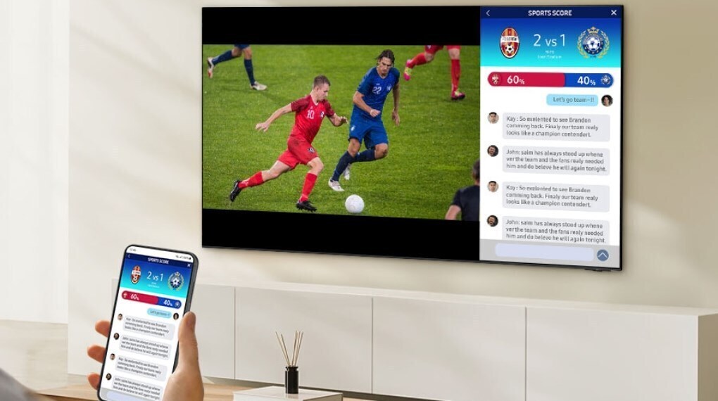 smart tivi oled samsung 4k 55 inch 55s90da