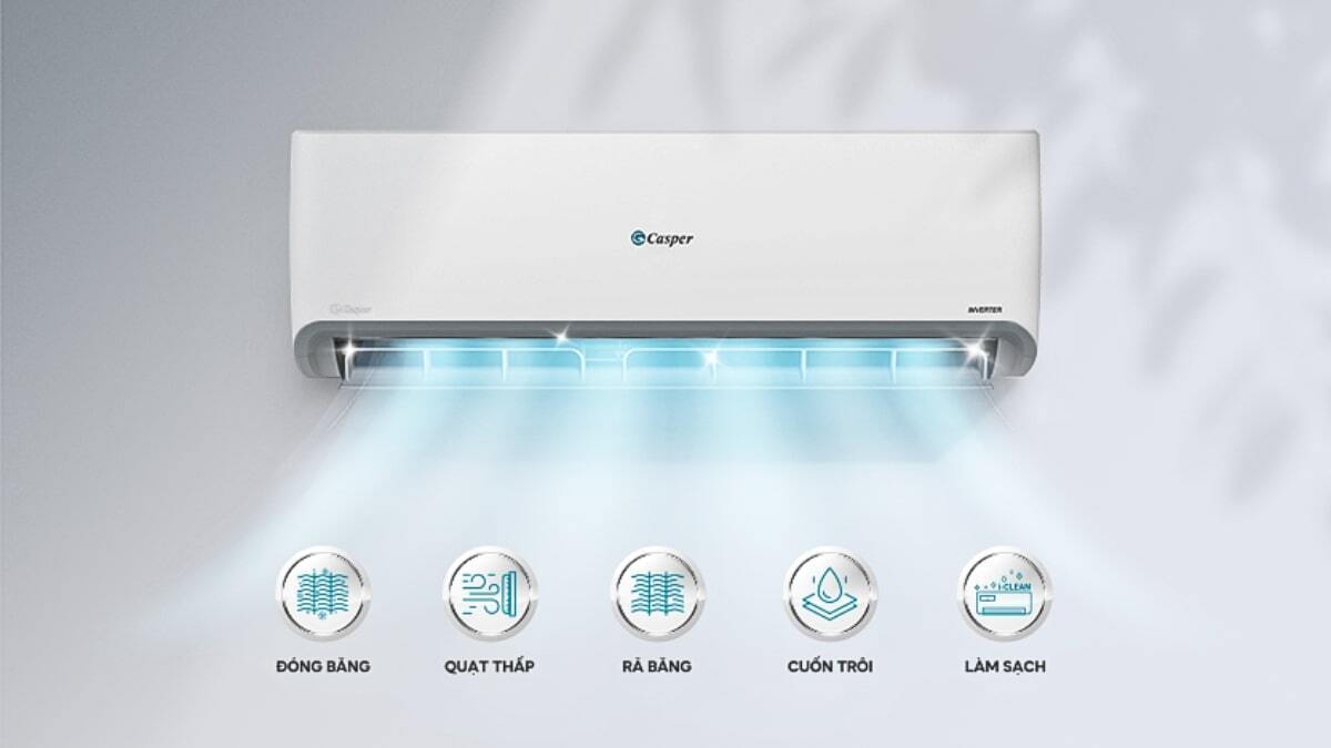 máy lạnh casper inverter 2.5 hp gc-24is35