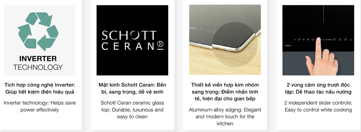 bếp từ 2 vùng nấu hafele hc-i3732a 536.61.736