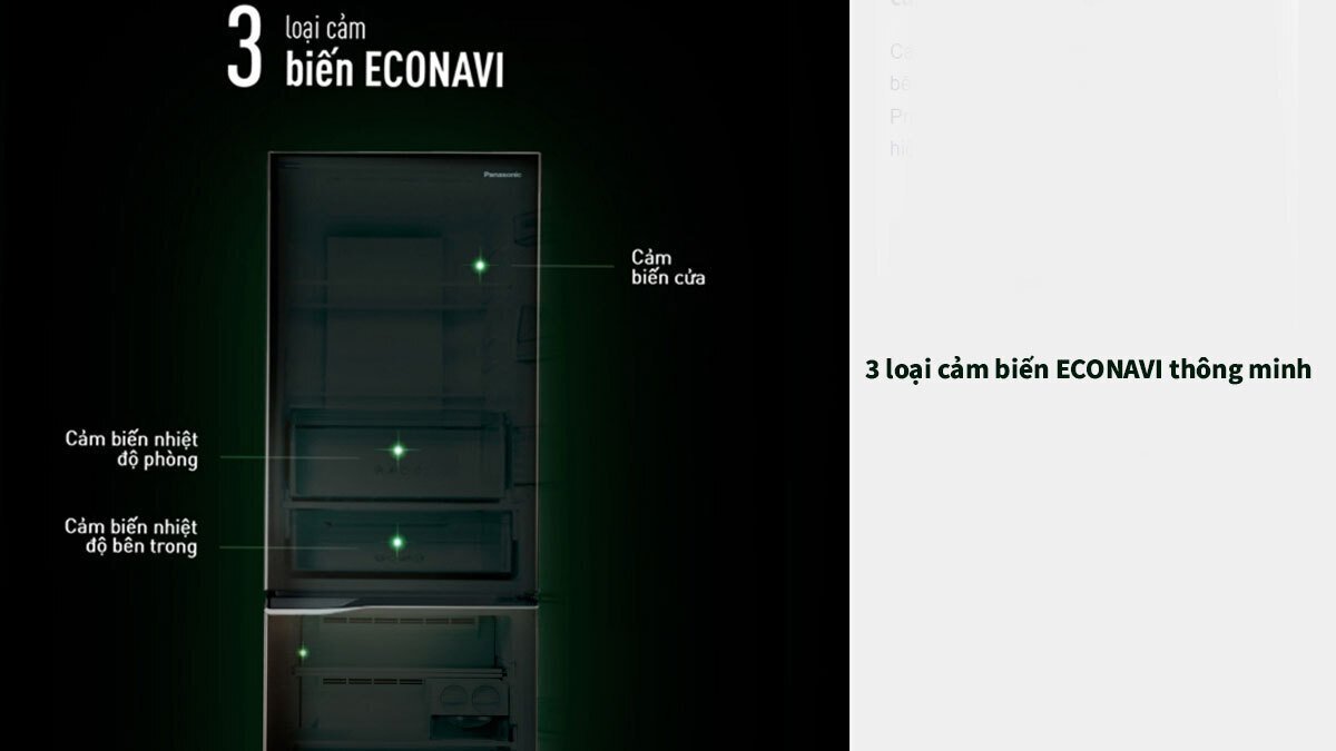 tủ lạnh panasonic inverter 251 lít nr-sp275cpav