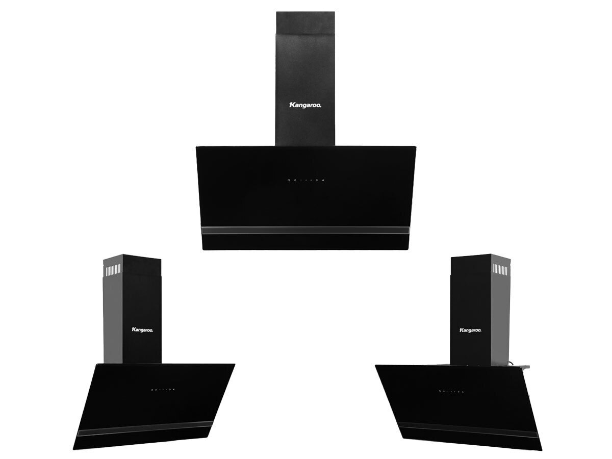 máy hút mùi kính vát kangaroo kg1361