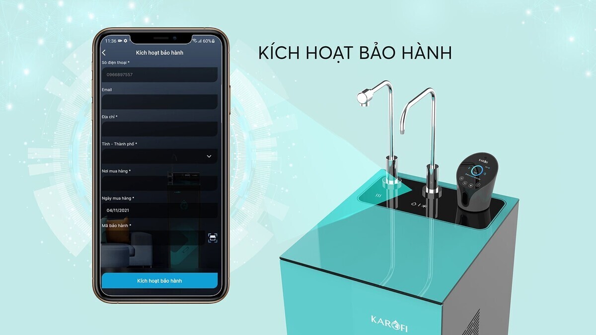 máy lọc nước nóng lạnh karofi kad-n91