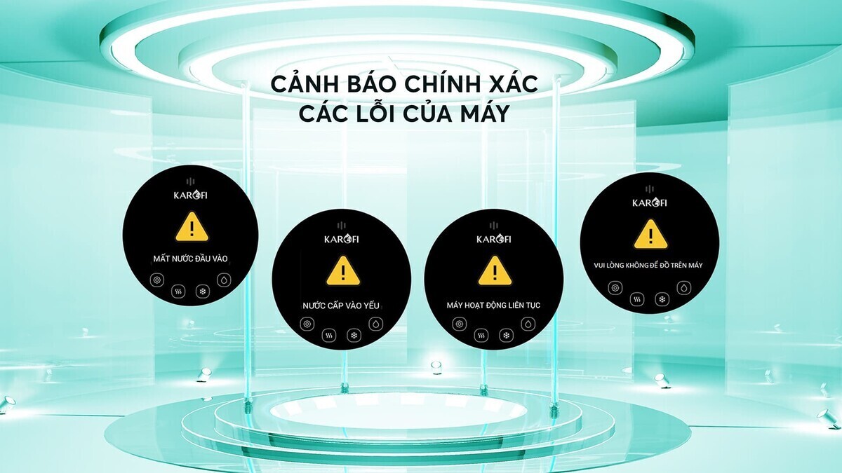 máy lọc nước nóng lạnh karofi kad-n91