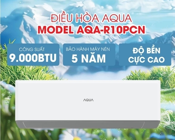 máy lạnh aqua 1 hp aqa-r10pc