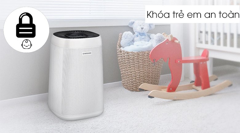 máy lọc không khí samsung ax34r3020ww/sv 30w