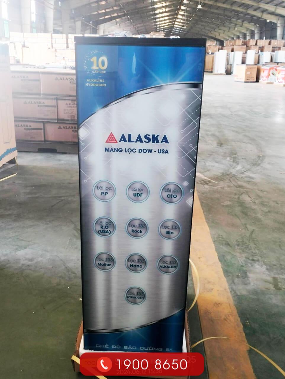máy lọc nước alaska r.o nóng lạnh a10rohc