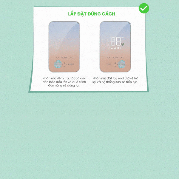 máy tắm nước nóng trực tiếp comfee cwh-45epgpvn(w)-cb