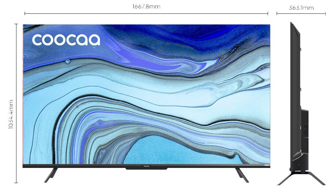 google tivi coocaa 4k 75 inch 75c9