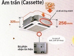 máy lạnh âm trần toshiba rav-130usp - 1.5hp