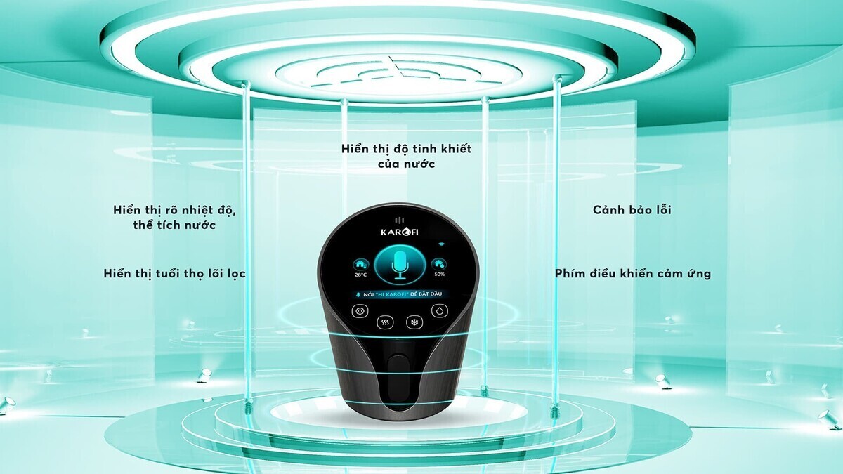 máy lọc nước nóng lạnh karofi kad-n91