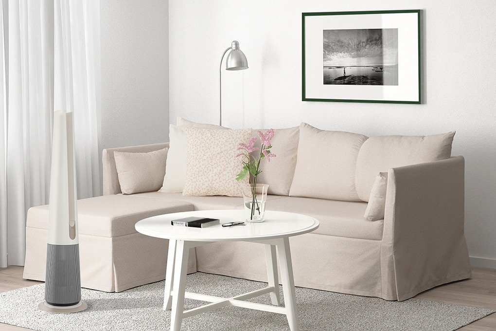 máy lọc không khí lg puricare aerotower hit fs15gpbk0.abae 40w