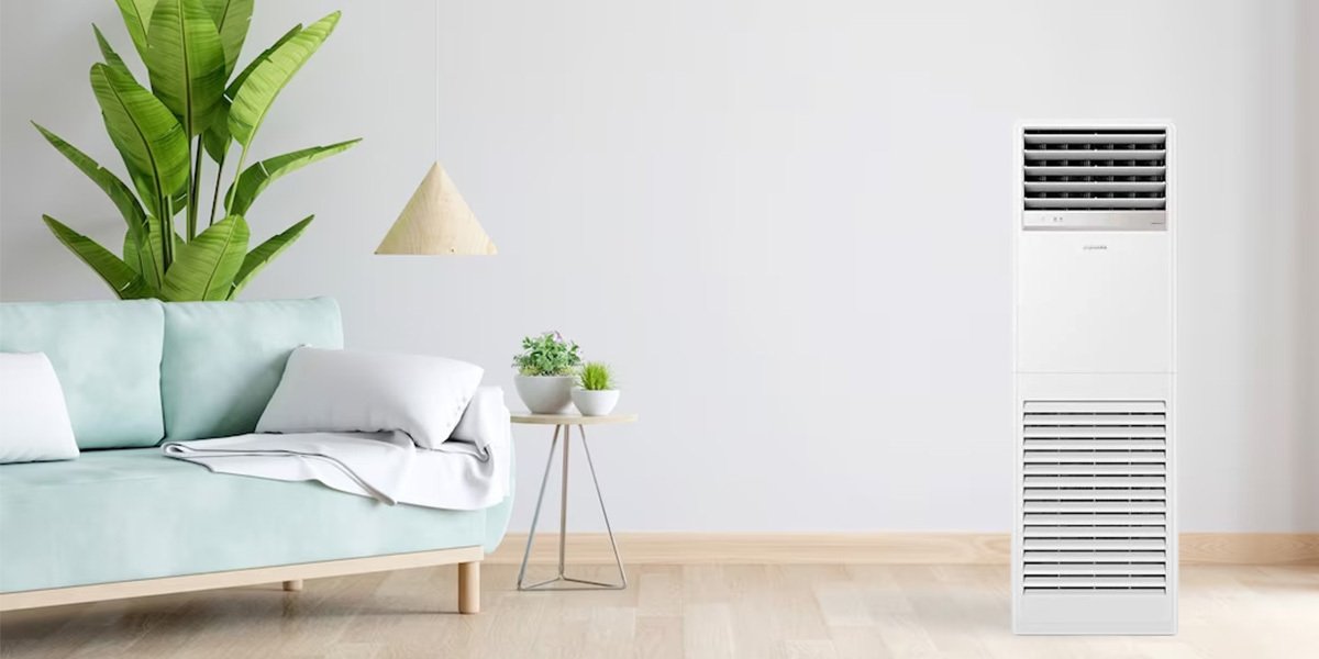 máy lạnh tủ đứng samsung inverter 4 hp ac036bnpdkc/tc