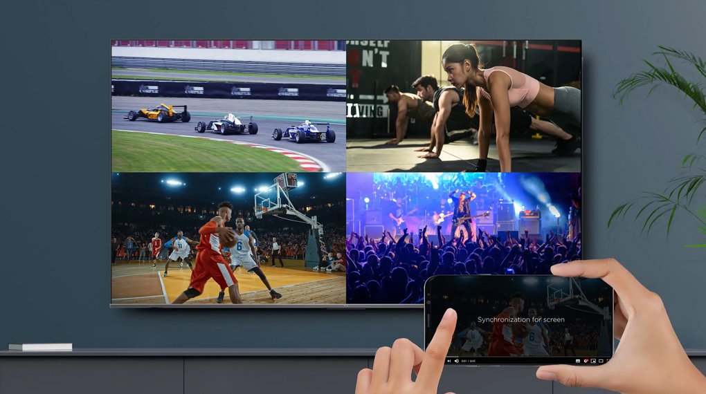 google tv qd-mini led tcl 4k 65 inch 65c755