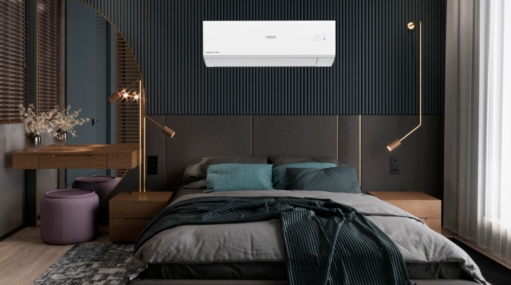 máy lạnh aqua inverter 1.5 hp aqa-ruv13rb2