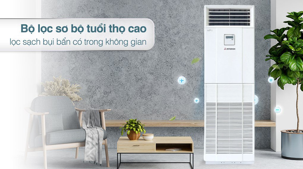máy lạnh tủ đứng mitsubishi heavy 5.0 hp fdf125csv-s5 - 3 pha