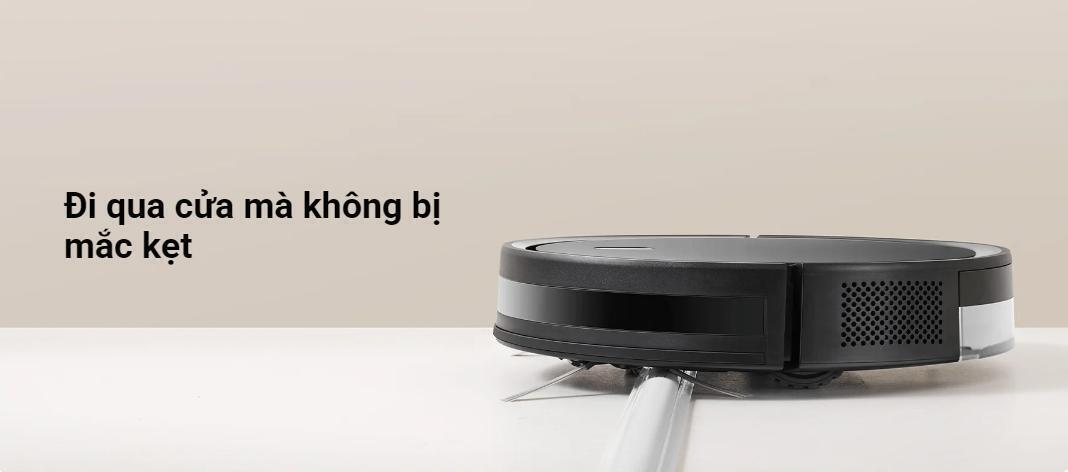 robot hút bụi lau nhà xiaomi vacuum e5 màu trắng