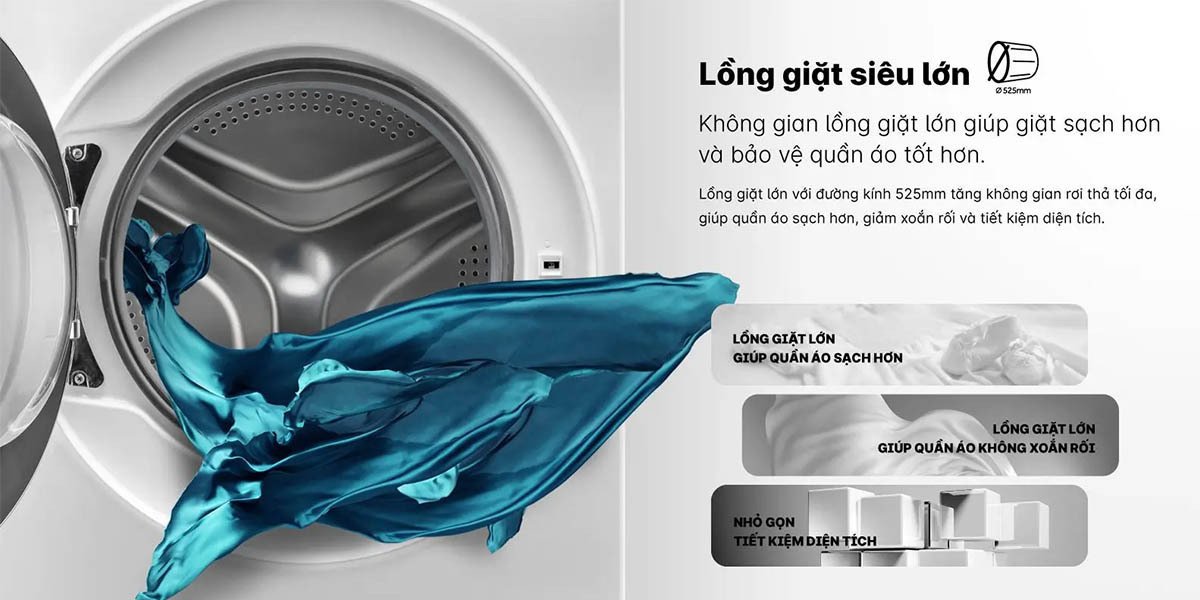 máy giặt aqua inverter 10 kg aqd-a1002j.bk